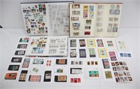 Assorted Uncir. Stamp Blocks & Circ. Stamp Albums
