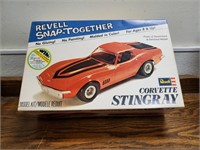 Corvette Stingray model kit
Revell 1:32 scale