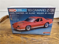 1983 Camaro Z28 model kit
Monogram 1:24 scale