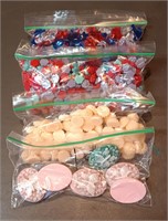 Four Bags of Crafting Materials