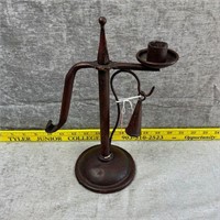 Metal Candle Holder with Snuffer