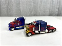 Transformers Optimus semi trucks