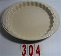 36919 Quiche Dish - Ivory