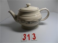 32051 Tea Pot with lid - Heritage Green