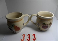 37320  Set of 2 Mugs - Fruit Medley