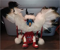 Small Kachina (Missing Two Feathers)