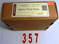 30073 Small Star Dish - Green