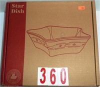 30586 Star Dish - Green