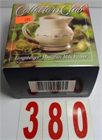 36242 Collectors Club Miniature Milk Pitcher