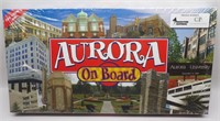 Aurora, Illinois Monopoly Board Game-Unopened