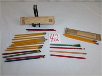 Vintage Dixon Pencils - Yellow Flyer Pencils