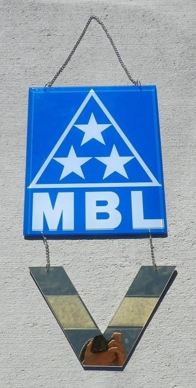 Modern MBL Plastic Factory Sign