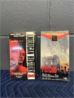 AMERICAN HISTORY X AND PSYCHO SEALED VHS