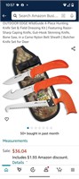OUTDOOR EDGE 4-Piece Hunting Knife Set