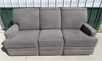 Nice Modern Dual-Power Reclining Couch