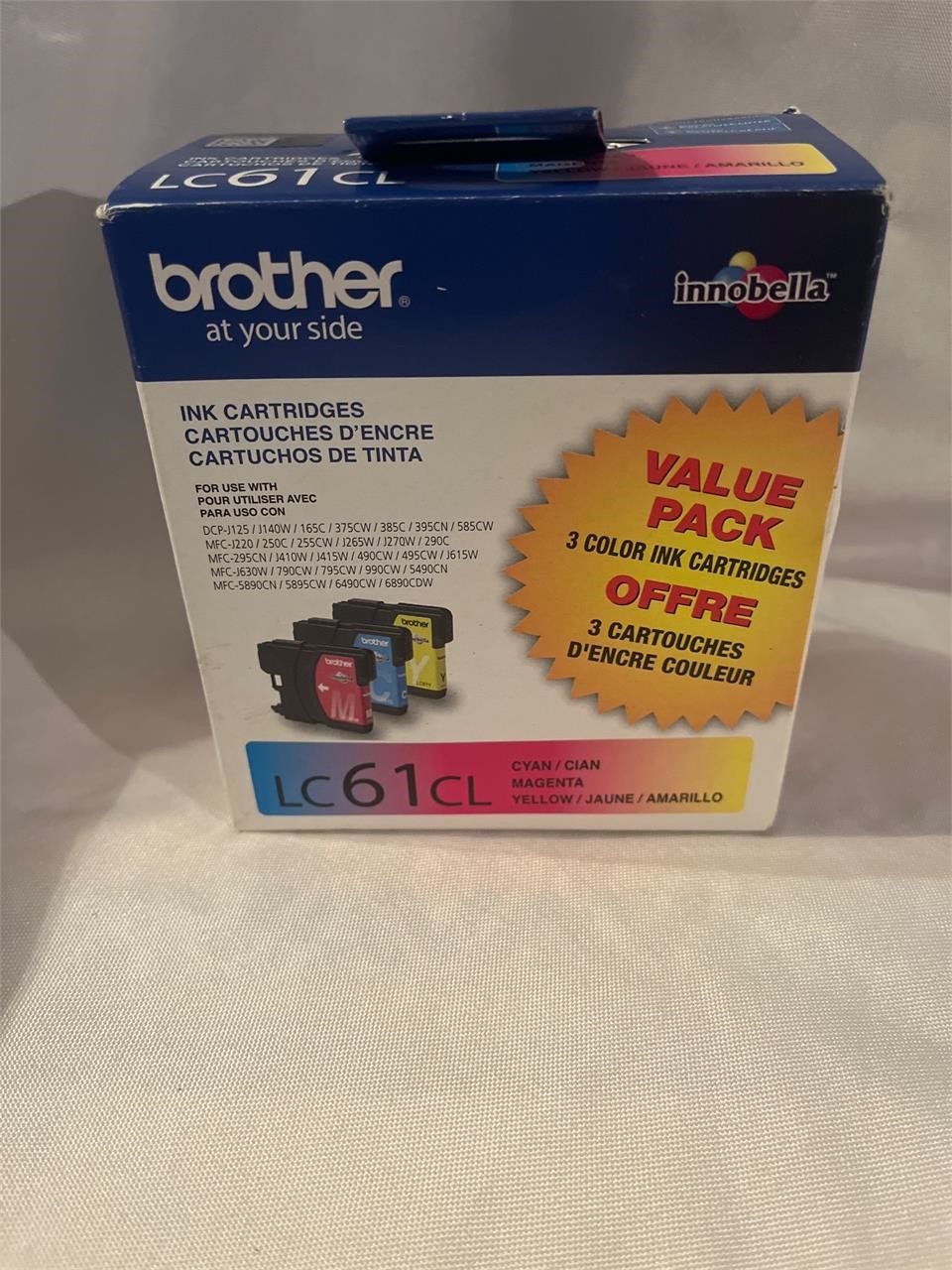 NEW- Brother Lc61cL printer ink