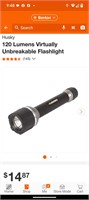 Husky 1000 lumen virtually unbreakable flashlight