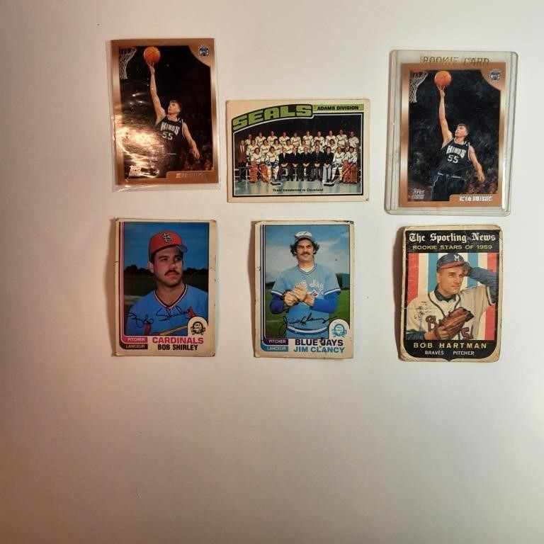 assorted card lot