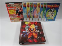 Dragon Ball Z Comics/Cards/Binder Lot