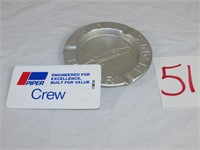 Piper Aircraft Ashtray - Piper Aircraft Crew Tag