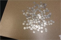 Lot of 130 Canadian Dimes