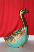A Japanese Porcelain Kutani Duck
