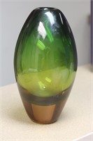 Heavy Artglass Vase