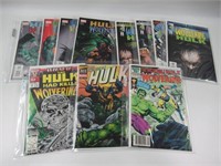 Wolverine + Hulk Comic Lot