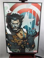Wolverine Leinil Yu Promo Poster Framed