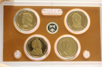 2011 US Mint Presidential $1.00 Coin Proof Set
