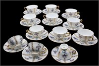 24pc Antique RS Tillowitz China