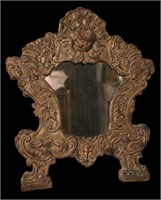 Gilt Baroque Antique Mirror