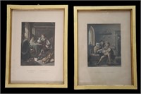 2pc Frans van Mieris & David The Elder Teniers++