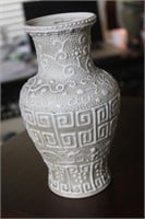 Antique Chinese Reposee Blanc de Chine Vase
