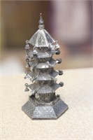 Chinese Export Silver Pagoda