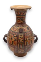Signed Talemon Cuno S Hand Made Peru Vase