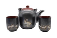 3pc Kotobuki Teapot & Cups