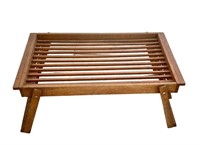 Wooden Folding Bed Tray