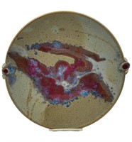 Signed Pottery Plate