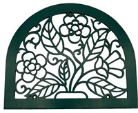 Wrought Iron Wall Decor -Green