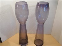 2 vases a fleurs vintage