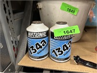 2 CANS 134A REFRIGERANT CANS