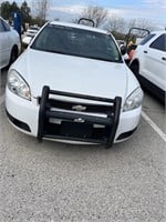 2012 Chevrolet Impala Police - SALVAGE TITLE