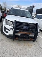 2017 Ford Explorer PI - SALVAGE TITLE