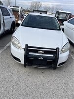 2012 Chevrolet Impala Police - SALVAGE TITLE