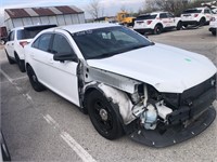 2013 Ford Taurus PI - SALVAGE TITLE