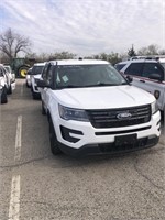 2018 FORD PI EXPLORER - SALVAGE TITLE