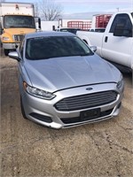 2014 Ford Fusion S - SALVAGE TITLE