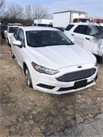2017 Ford Fusion S - SALVAGE TITLE