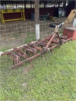 1761) Antique 2-bottom breaking plow